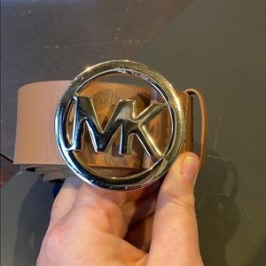 Michael Kors Womens Leather Belt XL